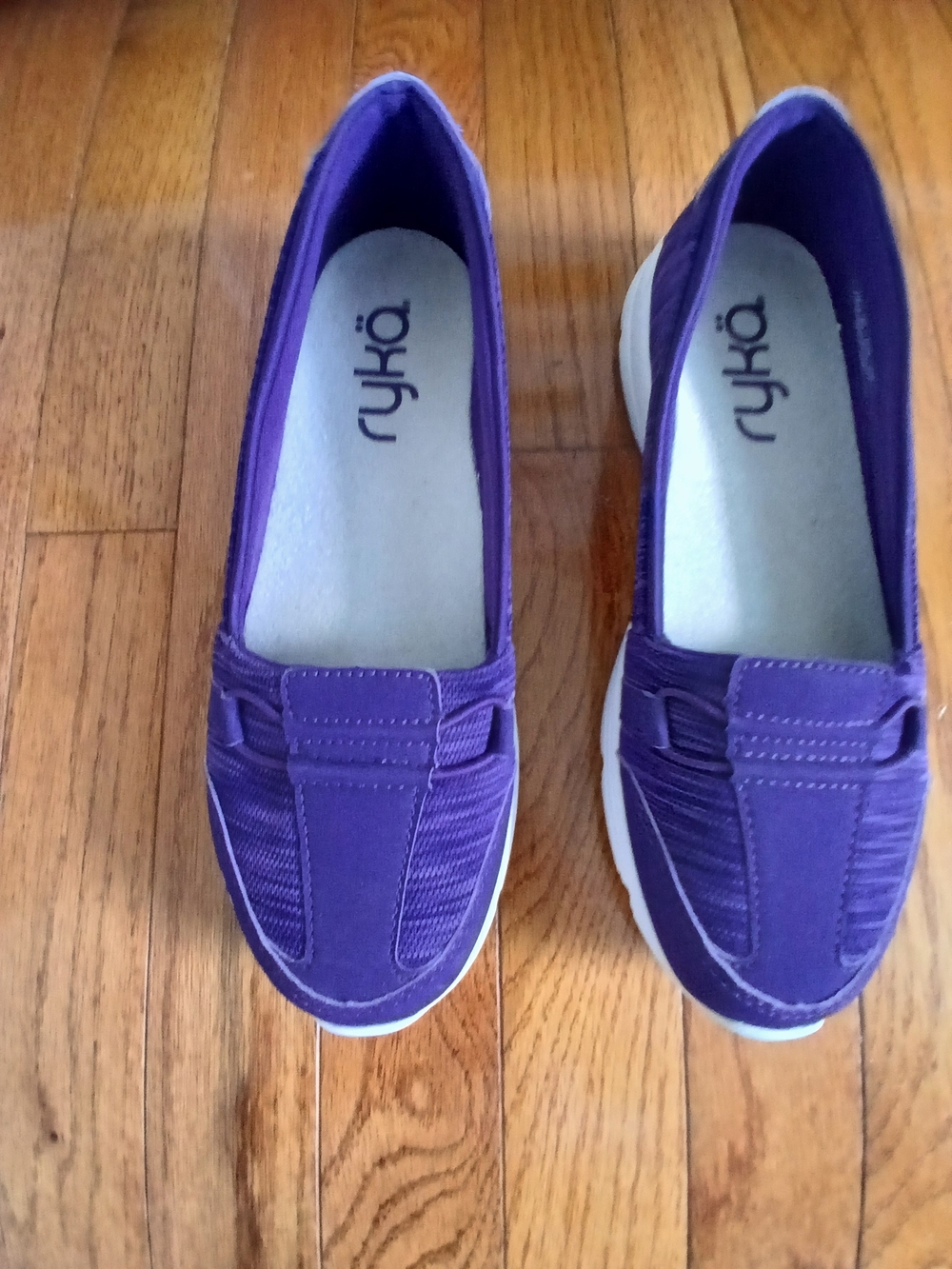 Ryka Purple Slip-On Sneakers
